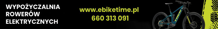 Wypożyczalnia rowerów elektrycznych www.ebikietime.pl Krynic Zdrój i okolice : Muszyna, Tylicz